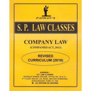S. P. Law Classes Company Law (Companies Act, 2013) Notes for BA. LL.B & LL.B (New Syllabus 2019) by Prof. A. U. Pathan Sir 